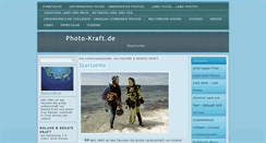 Desktop Screenshot of photo-kraft.de